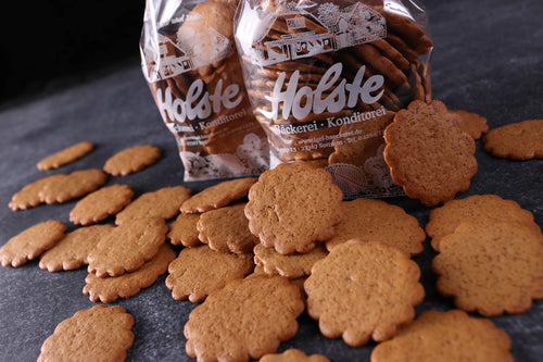Braune Kuchen lose und in transparenter Tüte