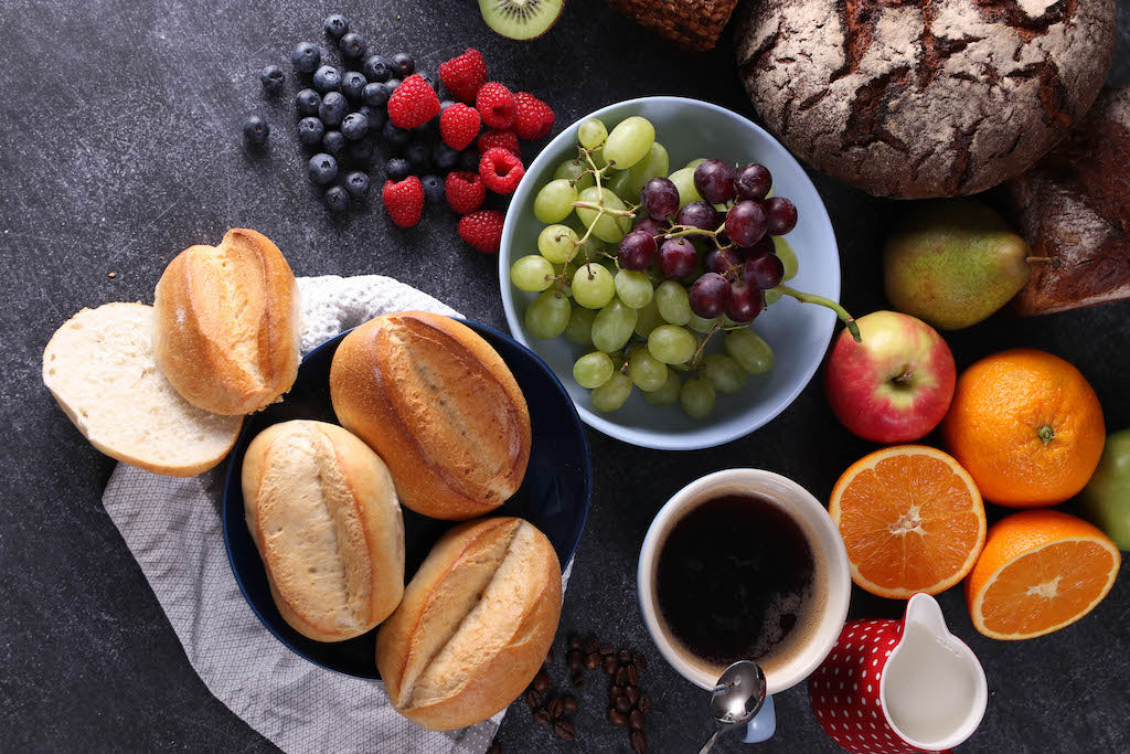 4 Ofenfrische Brötchen zum Aufbacken