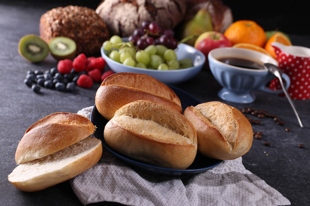 4 Ofenfrische Brötchen zum Aufbacken